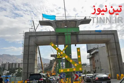 افتتاح پل طبقاتی صدر(1392)