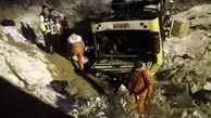 شمار کشته شدگان واژگونی اتوبوس در جاده زنجان به ۹ نفر رسید