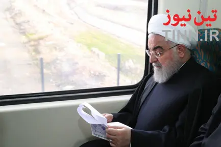 سفر مترویی دکتر روحانی به هشتگرد