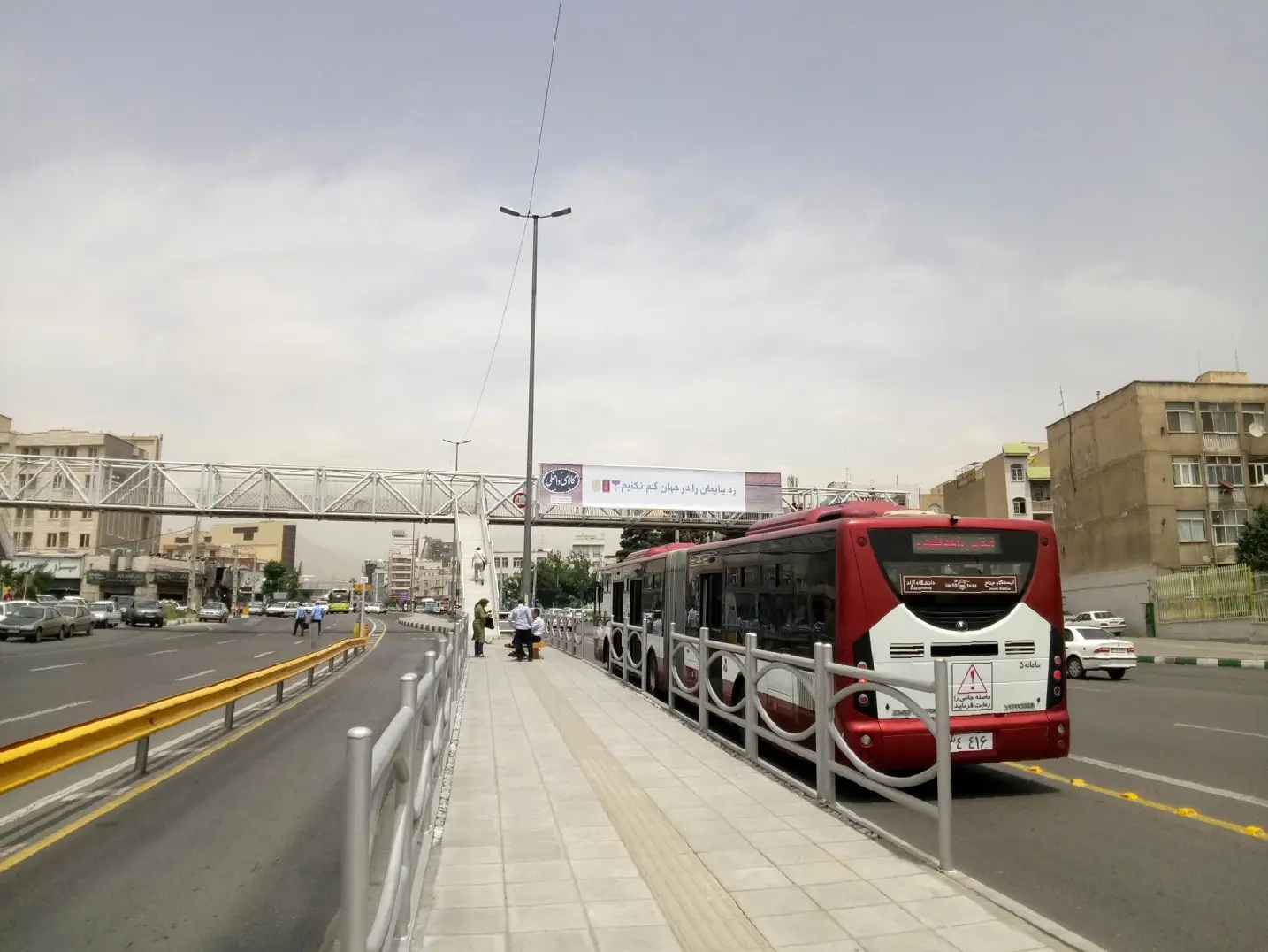  راه‌اندازی ایستگاه 10 اتوبوس تندرو در غرب تهران