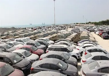 ترانزیت بیش از ۱۰۰ هزار خودرو از بندرلنگه
