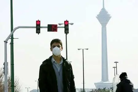 کیفیت هوای تهران برای گروه های حساس ناسالم می باشد