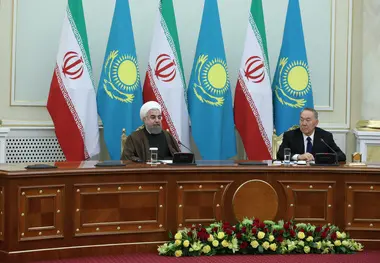 تاکید تهران و آستانه بر گسترش روابط تجاری و اقتصادی