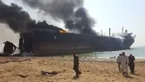 Seven injured after ship catches fire in Gadani shipbreaking yard