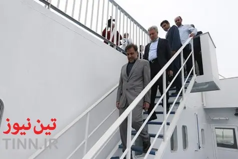 گزارش تصویری / بازدید وزیر راه و شهرسازی از کشتی بزرگ اقیانوس پیمای سانی در کیش
