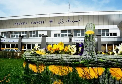 بازدید عضو کمیسیون عمران مجلس از پروژه‌های فرودگاه اردبیل


