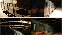 ورود اواین قطار به ایستگاه راه آهن کرمانشاه