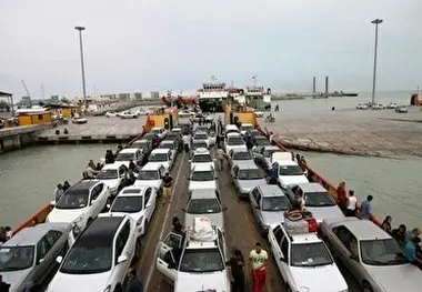 رکورد خروج خودرو از کیش شکسته شد