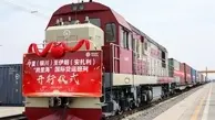 اولین قطار باری چین راهی آسیای مرکزی شد