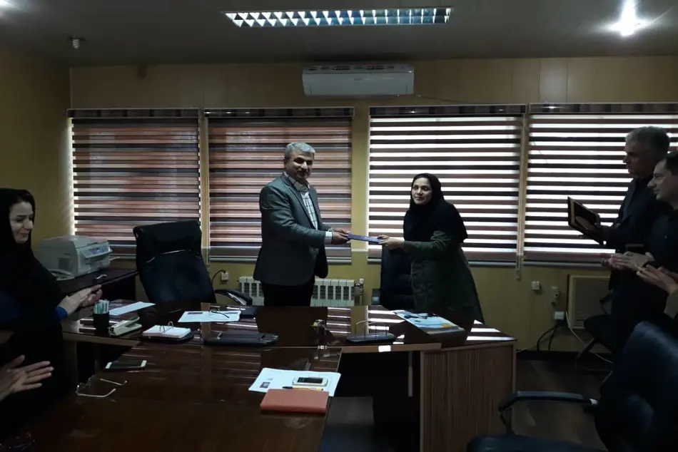 انتصاب یکی از بانوان در پست مدیریتی