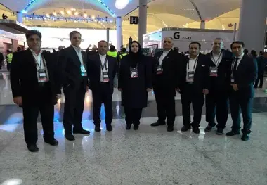حضور شرفبافی در افتتاح بزرگترین فرودگاه جهان