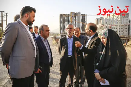 بازدید دوره‌ای معاون حمل‌ونقل و ترافیک شهرداری تهران و مدیران این معاونت از پروژه‌های حمل و نقل و ترافیک شهرداری منطقه ۴