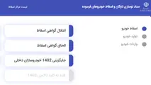 سامانه ستاد نوسازی ناوگان و اسقاط خودروهای فرسوده راه اندازی شد