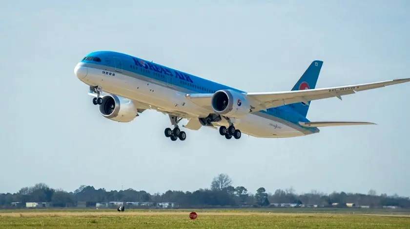 Korean Air Places Order for 20 Boeing 787 Dreamliners