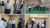 بازدید معاون توسعه مدیریت و منابع راه‌ آهن از اداره کل و امکانات رفاهی راه‌ آهن هرمزگان