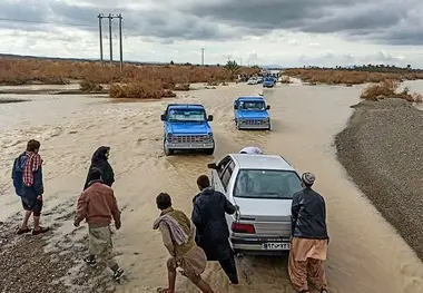 جاده‌های روستایی سیستان و بلوچستان همچنان مسدود است