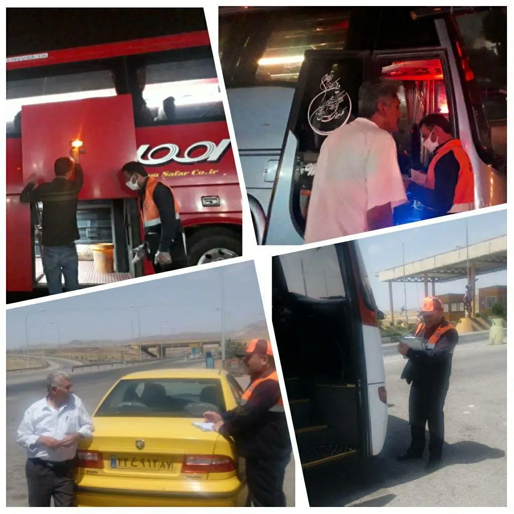 طرح تشدید کنترل ونظارت شبانه روزی در جاده های استان قزوین برای ناوگان حمل ونقل مسافر