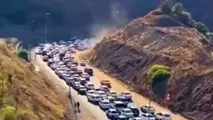 ترافیک سنگین در برخی از آزادراه‌ های تهران و البرز