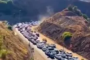 ترافیک سنگین در برخی از آزادراه‌ های تهران و البرز