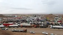 عکس| انبوه کامیون‌ها در مرز پرویز خان