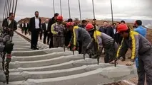 احتمال افتتاح راه‌آهن قزوین-رشت در هفته دولت
