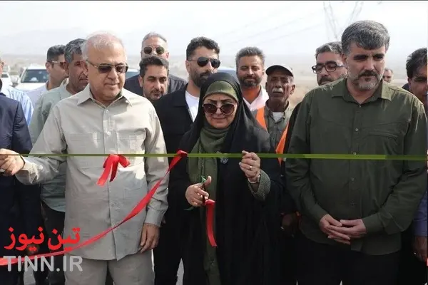 گزارش تصویری | افتتاح پل شور در محور بندرعباس حاجی آباد  