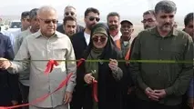 افتتاح پل شور  و پل سرزه  با حضور وزیر راه و شهرسازی