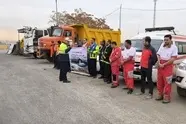 مانور پیشگیری از حوادث در جاده های پرتردد البرز