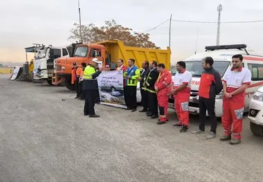 مانور پیشگیری از حوادث در جاده های پرتردد البرز