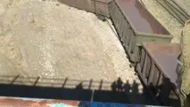 واژگونی قطار باری حامل سنگ آهن در نیشابور