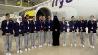 زنان مهماندار در هواپیمایی عربستان 