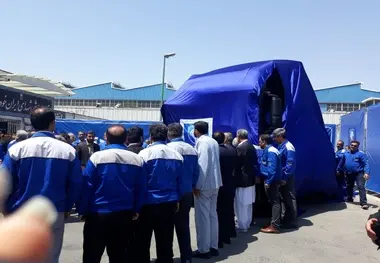 کامیون کشنده آتامان ایران خودرو رونمایی شد