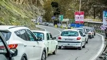 
ترافیک سنگین در محور هراز
