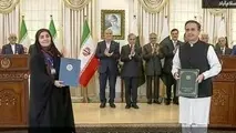 امضای سند همکاری حمل‌ ونقل و ترانزیت میان ایران و پاکستان 