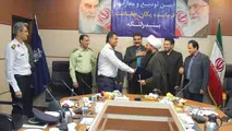 اولین فرمانده یگان حفاظت سازمان بنادر و دریانوردی در بندرلنگه معارفه شد