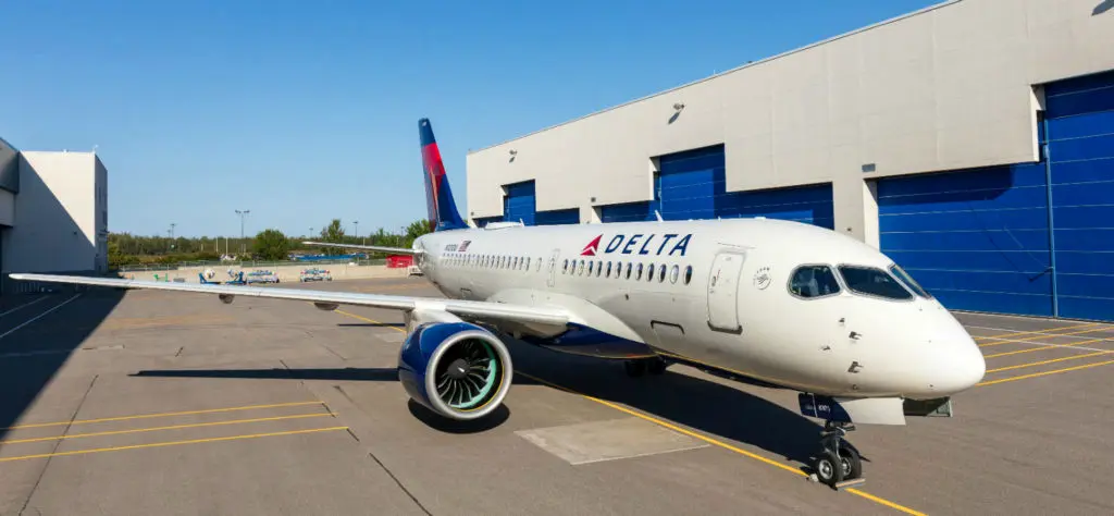 Delta Air Lines A220 Takes to the Skies for its First Flight