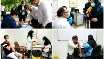 آغاز واکسیناسیون مأموران قطار رجا