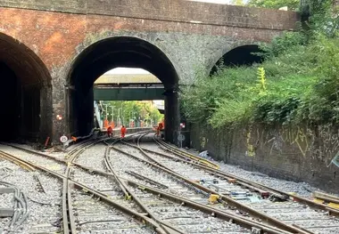 Crystal Palace junction work complete after 10 day closure to replace track