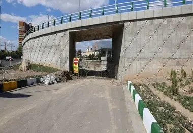 انتقال ترافیک اتوبان فرودگاه اصفهان به کندروها با آغاز عملیات عمرانی زیرگذر حصه