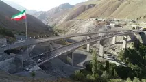 افتتاح باند شرقی منطقه ۲ آزادراه تهران-شمال با حضور رئیس جمهور/ زمان سفر به شمال کوتاه تر شد