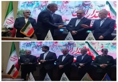 تجلیل از مدیرکل راهداری آذربایجان شرقی به پاس خدمات به زائران اربعین