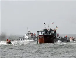 توقیف پنج شناور صیادی متخلف در آبهای خلیج فارس