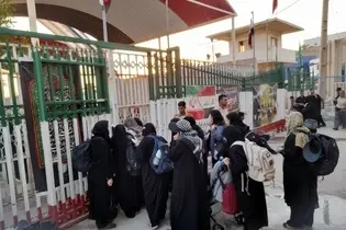  فیلم| رضایت زائران از خدمات ارائه شده در مرز خسروی