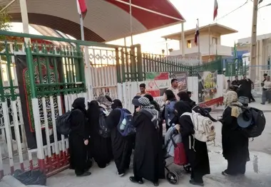 تردد بیش از ۳۲ هزار نفر از مرز خسروی طی یک ماه گذشته