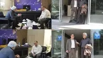 گفتگوی نماینده مردم مرند و جلفا با مدیرکل راه آهن آذربایجان