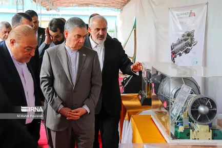 بازدید رهبر ملی ترکمنستان از گروه مپنا  (11)