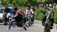 شهرداری برای تردد موتورسیکلت در بوستان ها تذکر گرفت