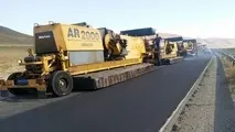 آسفالت ۱۱ کیلومتر از راه های فریمان با هزینه ۳۱۰ میلیارد ریال