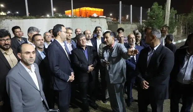 بازدید مدیرعامل راه آهن از طرح توسعه ضلع جنوبی ایستگاه مسافری قم و تأکید بر تسریع پروژه