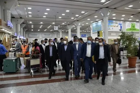 پنجمین نمایشگاه حمل و نقل با حضور وزیر راه افتتاح شد